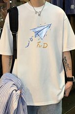 短袖男t恤纯棉夏季宽松2025新款打底衫百搭青少年体恤潮TX416-P25，男装T恤，星座505-3
