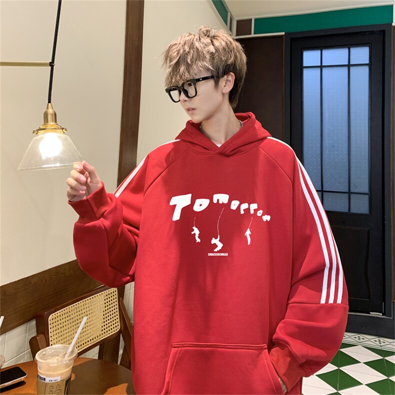 条纹连帽卫衣SWY2487-P55控8850棉,男装卫衣,电商B370