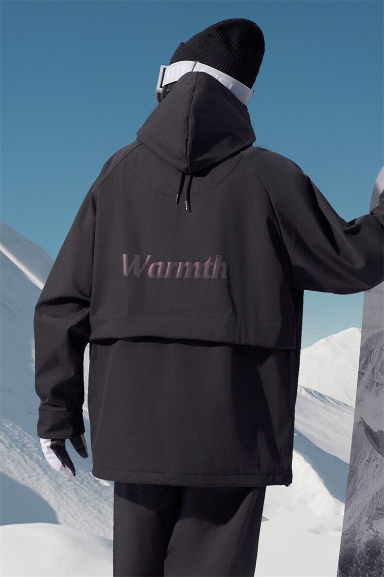 冬季户外运动双板滑雪服男女加厚银狐绒大码防水防风外套M25-P175,男装棉衣,电商A001-1