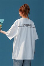 中性风夏季新款潮流简约情侣宽松百搭ins短袖T恤T1049P25控38，男装T恤，A247A