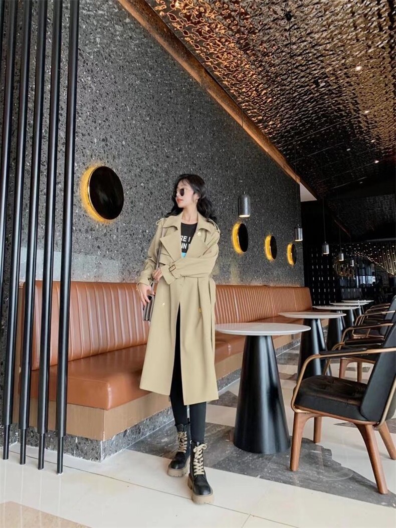 风衣现货，女装风衣，MZ 慕姿