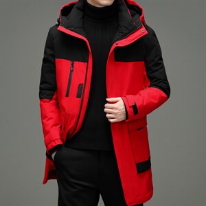 2023冬季新款羽绒服男士白鸭绒防寒服中年爸爸装外套YYYR109-P280，男装羽绒服，电商B212（原钱塘6029）