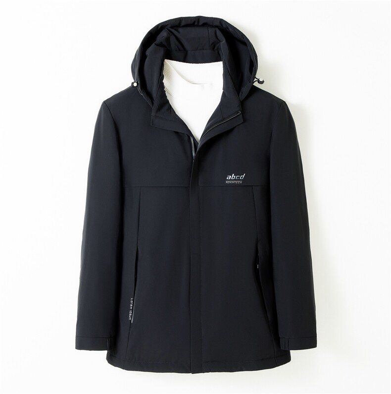 中年男士灰鸭绒羽绒服男冬季休闲爸爸冬装外套上衣ALXB2112-P240,男装羽绒服,电商B212（原钱塘6029）