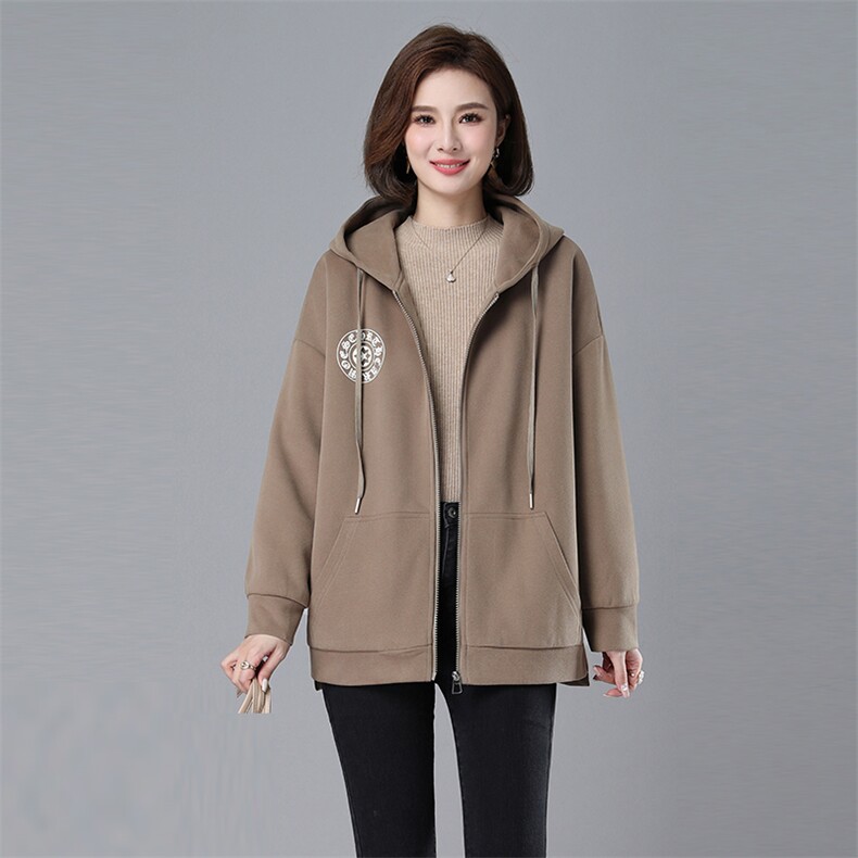 时尚新款女装加厚保暖棉服外套宽松显瘦加绒棉衣冬季必备单品,女装棉衣/棉服,秋牧寒烟