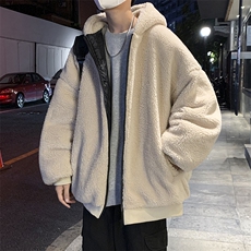 517A-8-Y917-P125现货刺绣羊羔毛棉衣外套大码，男装棉衣，星座517A-8（原B282）