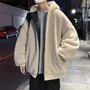 517A-8-Y917-P125 现货刺绣羊羔毛棉衣外套大码图片