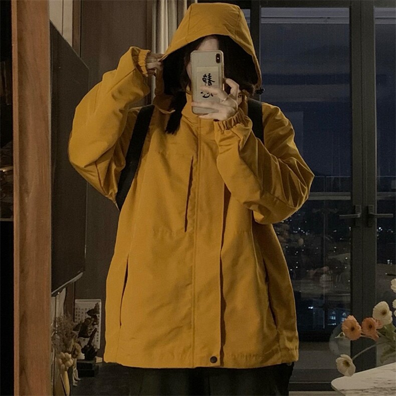 冲锋衣女款2025新款春秋款宽松防风防水户外登山服夹克C837-P100,男装夹克,星座911-2(原星座613-2）