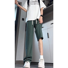 190加长版高个子男裤子垂感肌理感休闲裤115cm120运动裤KZ044P50，男装休闲裤，电商B312