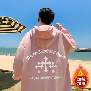 ！重磅大码M-4XL得物品质加厚连帽卫衣 RH6249-特P35加绒P43图片