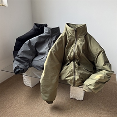 两面穿棉服现货在仓W2790M-3XL，男装棉衣，电商C313