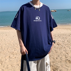 美式三条杠短袖t恤ZD101，男装T恤，电商A486