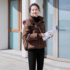 2024冬季新款时尚潮流女装羽绒服保暖轻薄显瘦短款外套，女装羽绒服，曼琳思菲