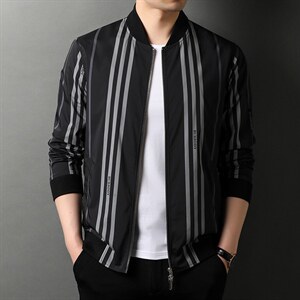 D55293钱塘2020-2秋季新款中青年男士时尚帅气潮流夹克P142