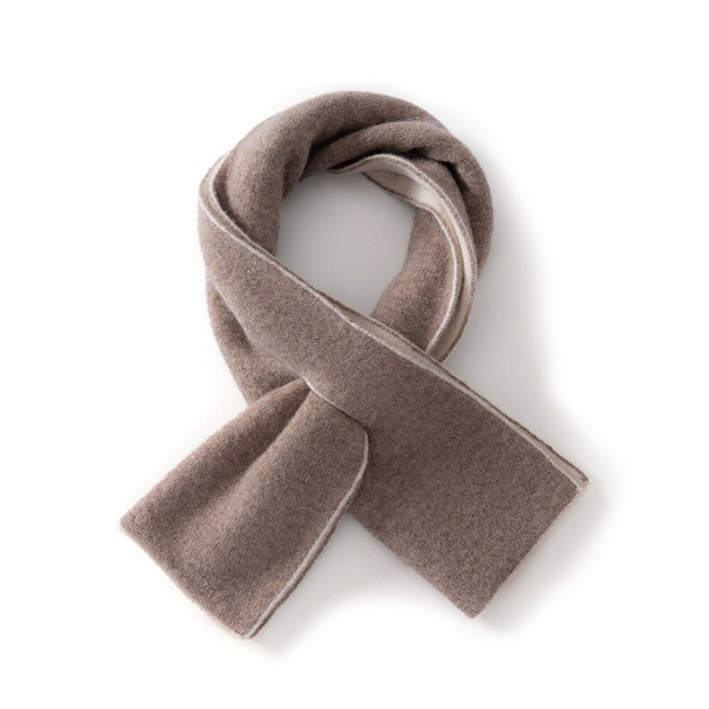 2025年夏季冬季新款双面穿孔围巾，围巾，绒朵羊绒