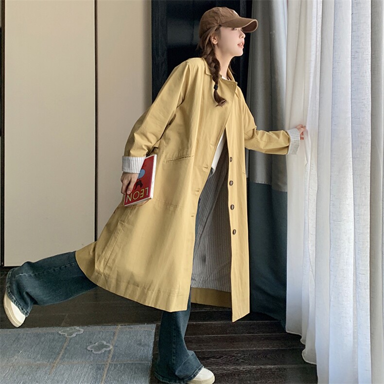【首-发新-款】春装韩系博主风时尚风衣212-1802-P155-K208,女装风衣,浙宝285（原212）