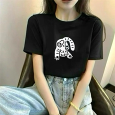 T0599-P25纯棉卡通印花短袖男女款学生简约上衣，男装T恤，星座617A-2
