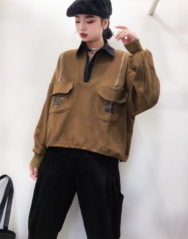 长袖卫衣，女装卫衣/绒衫，艾酷欧派