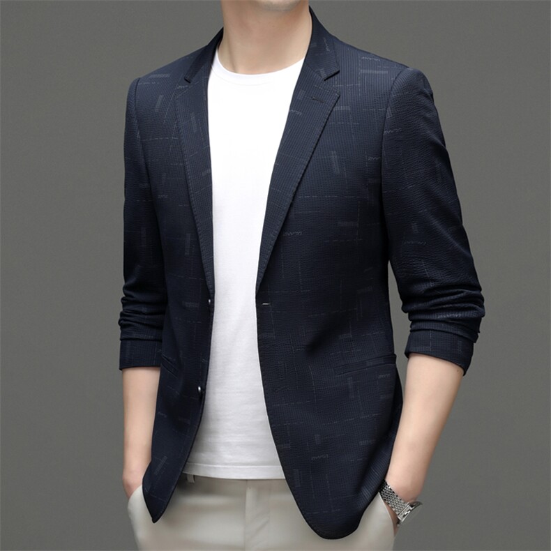M5559-1钱塘2020-3春夏新款男士时尚休闲西服简约百搭外套P135,男装西服,钱塘207-3