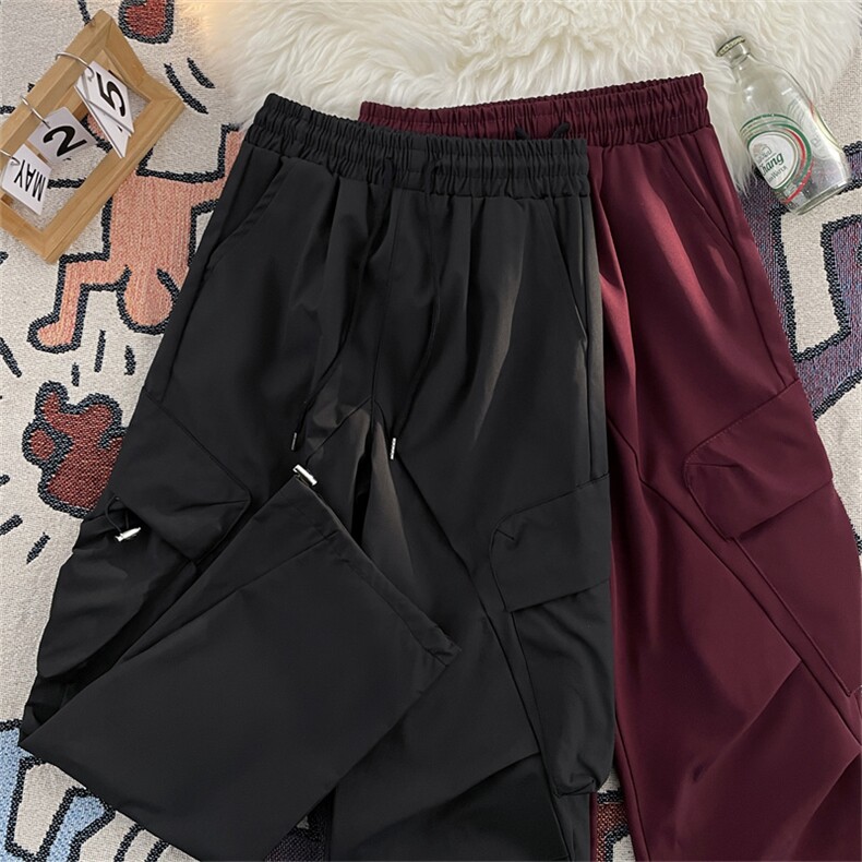 春季美式潮牌hiphop工装裤2024新款宽松直筒冲锋裤现货K7700-P38，男装工装外套，星座512-3