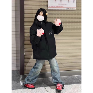 1506-1/GMF010/P69小个中生宽松不臃肿立领棉衣外套