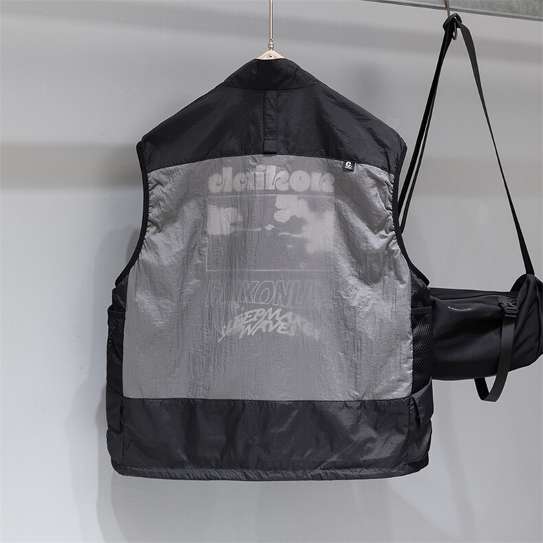 现货夏日美式工装马夹口袋装饰户外马甲,男装背心/马甲,电商A105
