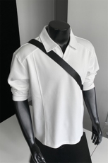 主推POLO衫卫衣秋季翻领卫衣cleanfit长袖T恤衫男装外套S437特28，男装Polo衫，电商A233-1