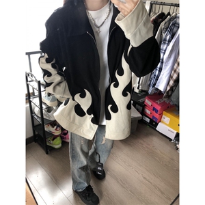【有货】JK7801LL-特P70火焰灯芯绒外套男高级感美式夹克图片