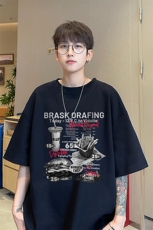 量大优供视频230g重磅纯棉短袖T恤男NT235-特P19控38，男装T恤，电商B367