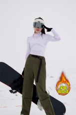 单板双板中性情侣保暖银狐绒宽松登山滑雪裤K1002J加绒-P75控108，男装棉衣，电商A001