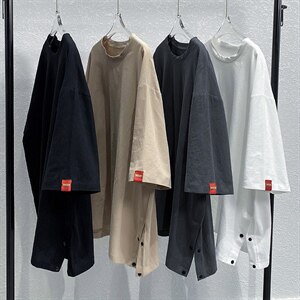 四色亚麻夏季薄款宽松大码短袖t恤  TT06-P35控48图片