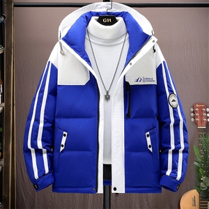 冬季加厚棉衣男休闲青年连帽棉衣百搭棉服外套MY8755-P113图片