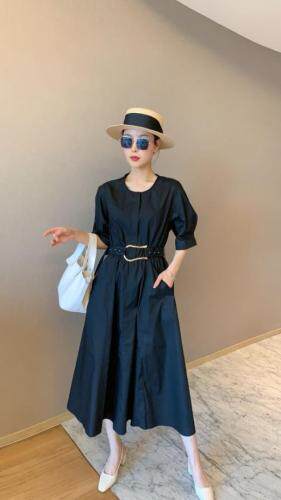 【现货】气质长裙，女装，秋水月亮