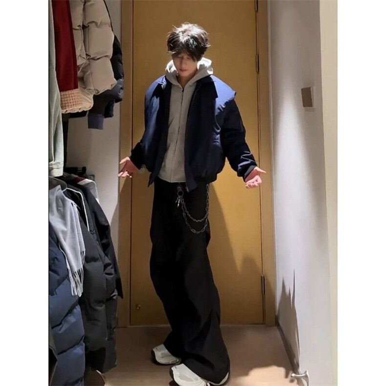 MA1飞行员夹克外套男春秋bomber棉服美式高街cleanfit翻领棒球服,男装夹克,星座1608-2