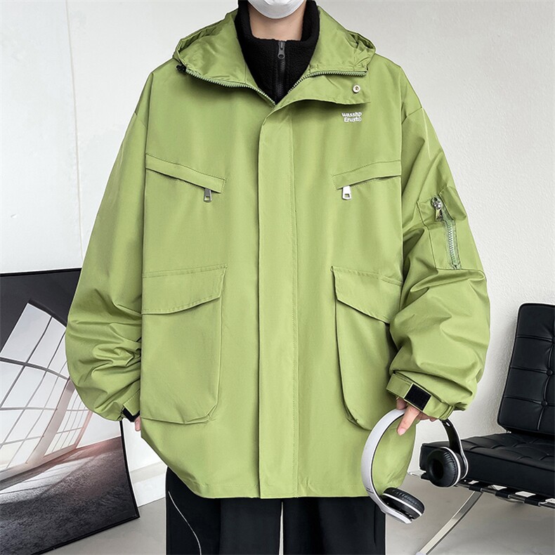 冬季三合一冲锋衣棉服连帽棉袄男式棉衣加厚潮流A266-SH80191-P90,男装棉衣,电商A266