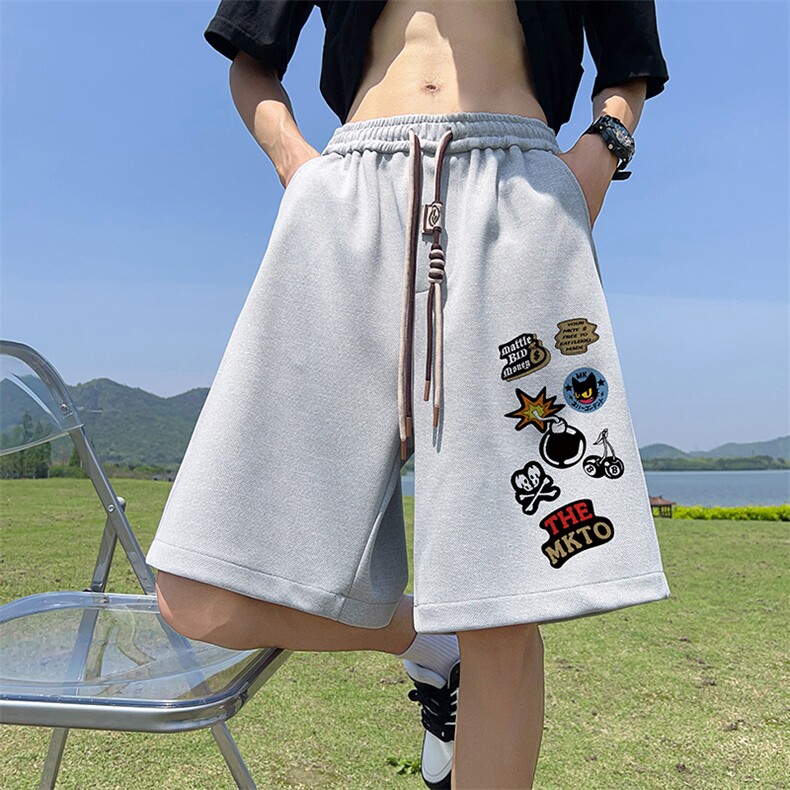 25涂鸦抖音直播得物高品质菠萝格运动休闲短裤K017特P25,男装牛仔裤,电商C408(原B339-1)