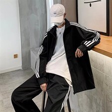 休闲运动套装男两件套潮牌宽松W68P55,男装休闲套装,星座1116-2