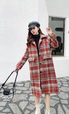 现货冬装呢大衣有加棉跟不加棉的,四色三码MLXL，女装，票意情