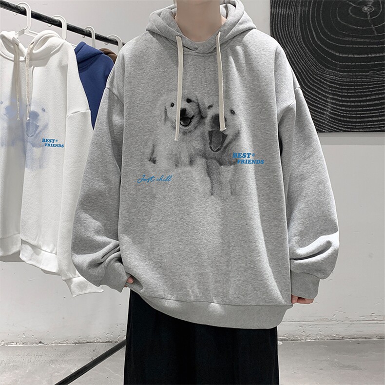 连帽卫衣男大码胖子帽衫大号运动服WY2455-P35,男装卫衣,电商A040
