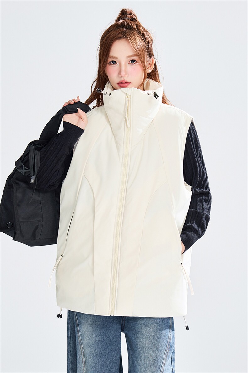 现货冬季马甲棉服得物二开跑量款棉衣男女同款C323-1-MY8881-P55,男装棉衣,电商C323-1