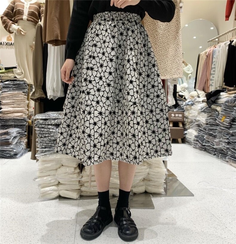 现货时尚百搭半裙，女装半身裙，麦筱萌