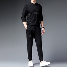 CA9815钱塘2020-2春秋新款时尚休闲帅气中青年男士套装P160，男装休闲套装，钱塘207-2
