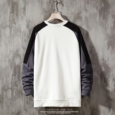 2021春秋季新款卫衣男圆领宽松潮流套头卫衣202-7-GW01，男装卫衣，星座1302