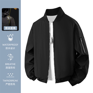 2025秋季新款达播直播品质休闲夹克飞行服防风衣外套W600-P30图片