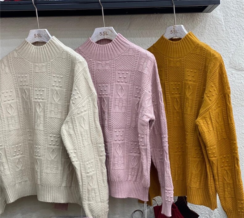 秋冬打底毛衣，女装针织衫/毛衣，聖仕莲