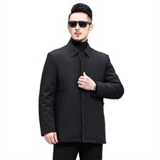 2023新款冬季羽绒服男白鸭绒外套中年男士爸爸冬装SFT81578-P260图片
