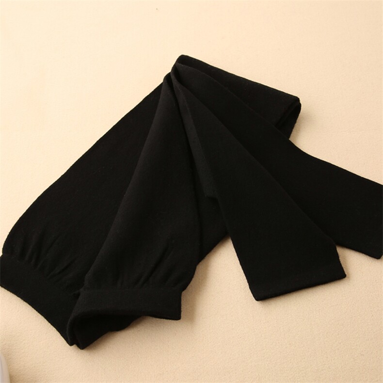 新款中厚款女羊毛加肥裤秋冬保暖打底裤显瘦高腰弹力紧身裤,女装打底裤,金牧歌羊绒裤