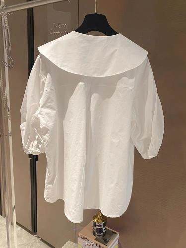 翻领衬衫，女装衬衫，一颗柠檬