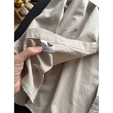 棉纯棉衬衫成衣水洗匠心工艺内里全埋夹男女宽松纯色衬衣，男装衬衫，星座301C-5