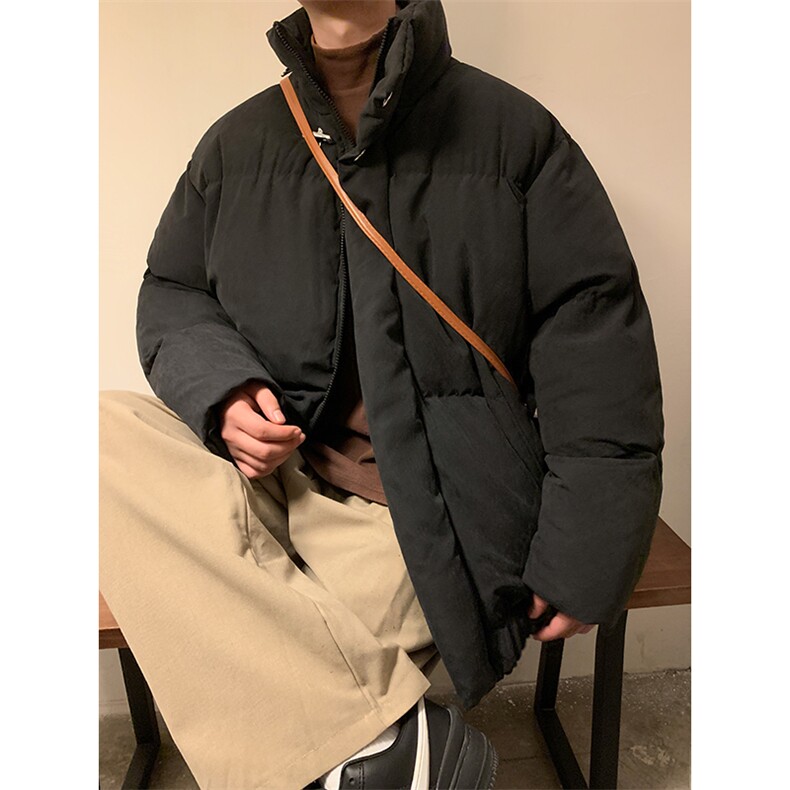 秋冬棉衣加厚夹克加绒外套厚棉袄飞机扣小众1016-1W104P128K158,男装夹克,星座1016-1（原电商B408-1）