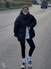 韩版收腰版羽绒服，女装羽绒服，玩美